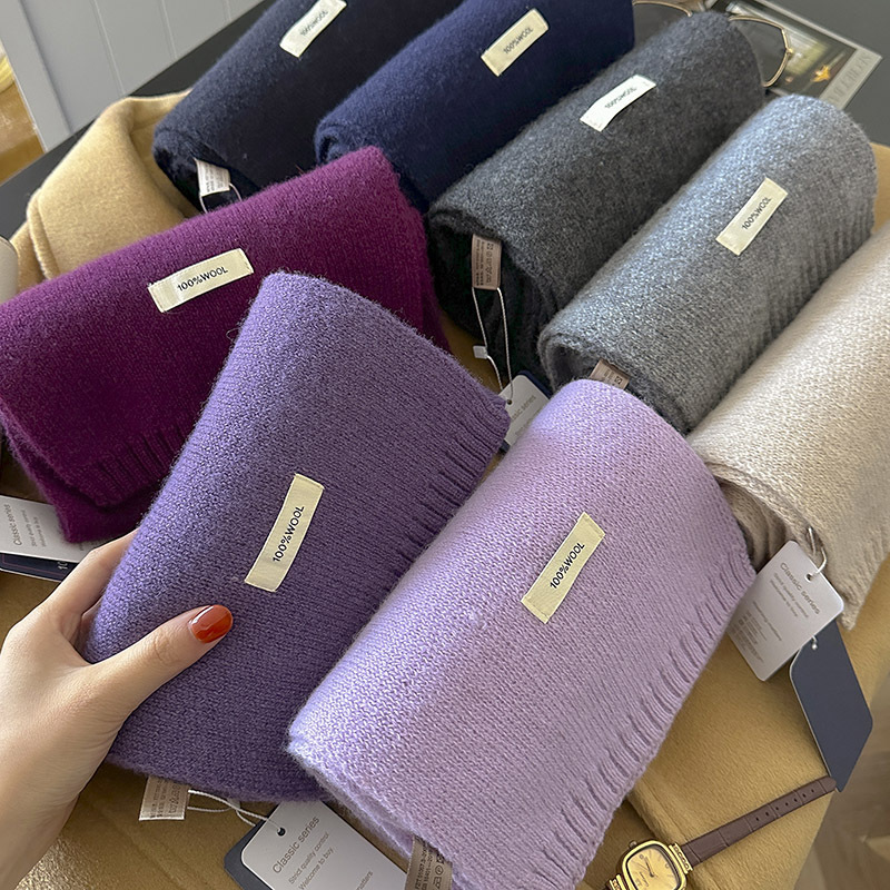 Muffler Men Wool - Шарф из 100% чистой шерсти, 48