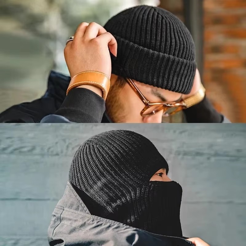 Мужские зимние шапки Skullies, – обзор и цена Muffler Men Wool