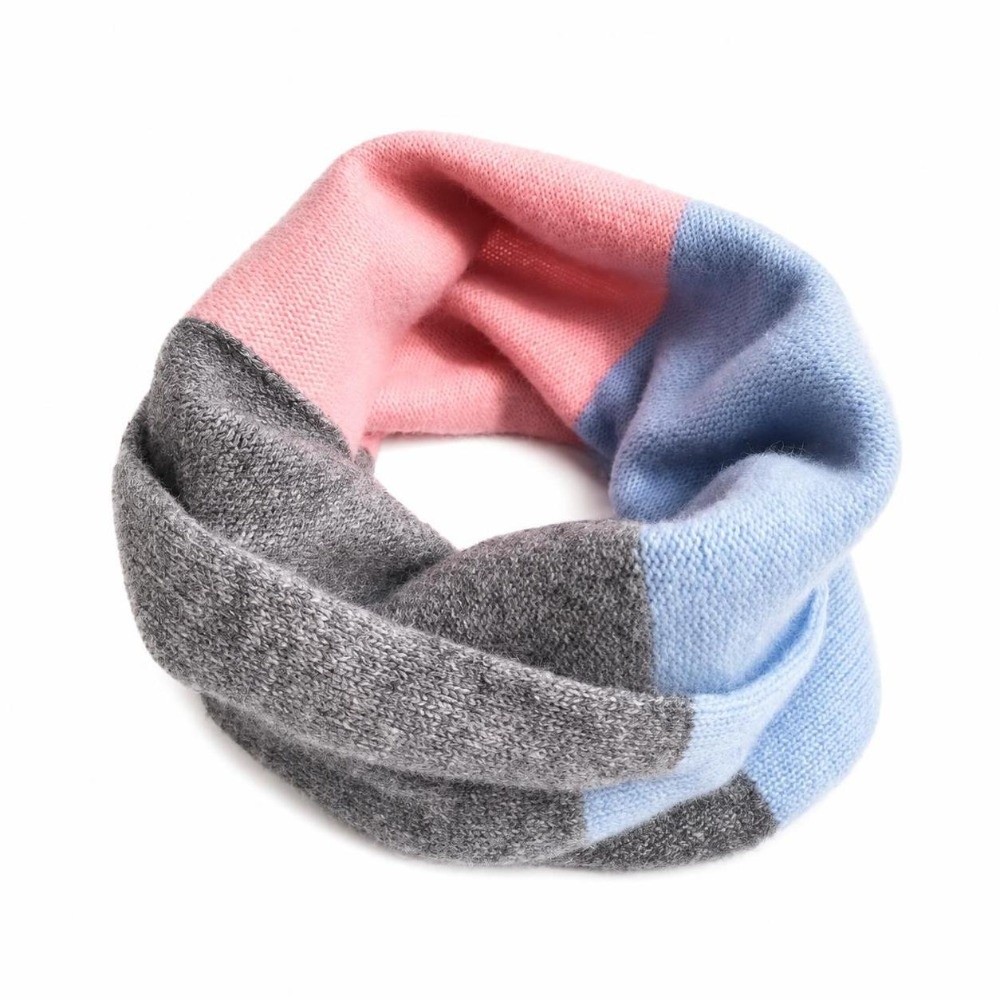 Мягкий разноцветный бесшовный  – обзор и цена Infinity Scarf Knit