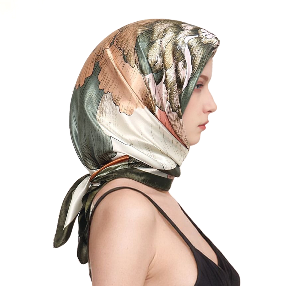 90*90 см атласный шелковый ква – обзор и цена Scarf Silk Square