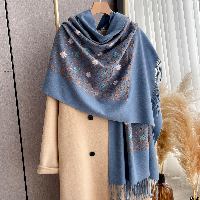 Новинка 2025 года, кашемировый – обзор и цена Woven Scarf Blanket
